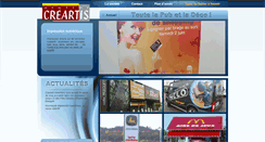 Desktop Screenshot of creartis.fr